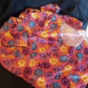 Lularoe Ana 2XL spring print